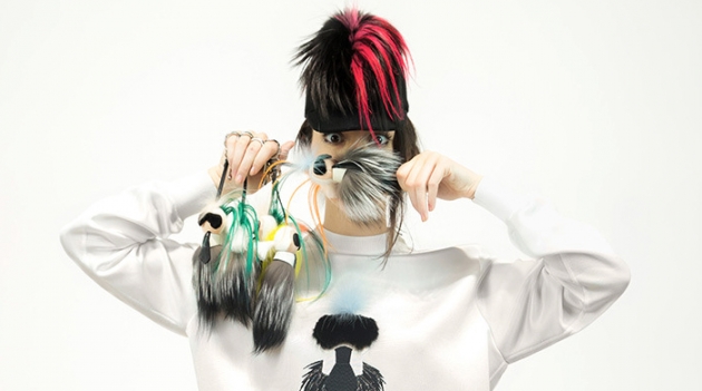 Кендалл Дженнер в лукбуке капсульной коллекции Fendi