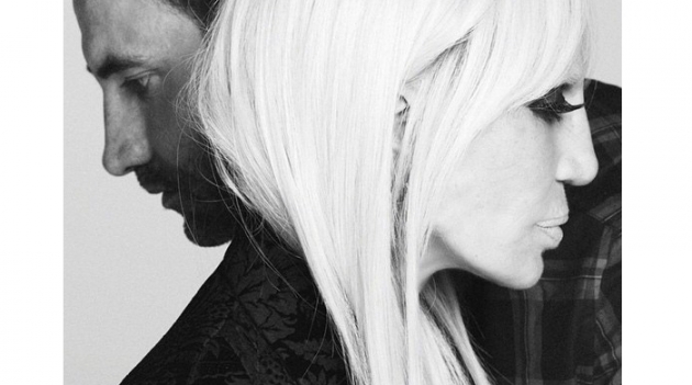Донателла Версаче в рекламной кампании Givenchy