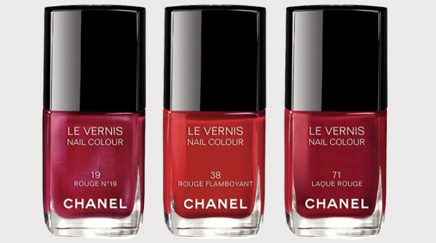 Новая гамма алых лаков Chanel