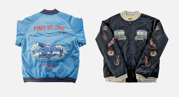 Студия «Гибли» выпустила куртки с героями «Рыбки Поньо» и «Моего соседа Тоторо»