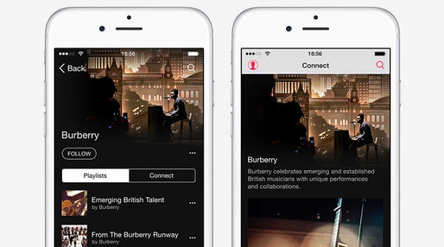 Burberry запустил свой канал на Apple Music