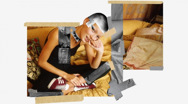 Instagram-художник сделал проект с Кейт Мосс для adidas Originals