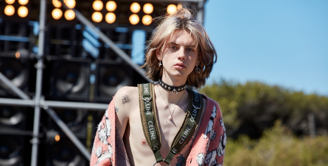 Celine Homme показал новую коллекцию сумок