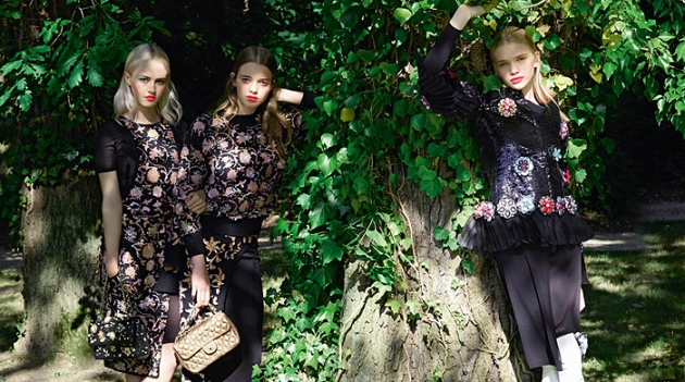 Садовые нимфы: лукбук Chanel Cruise 2015/2016