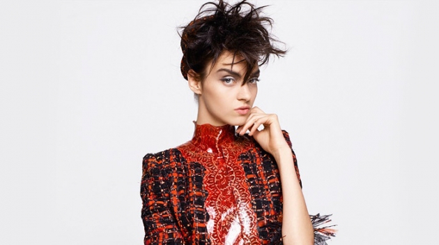 Магда Лагинхе в съемке к выходу Chanel Couture, осень-зима 2014