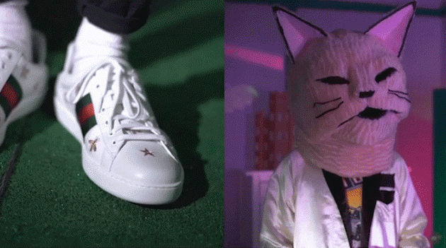 Человек с головой кошки и другое безумие в новом арт-проекте Gucci