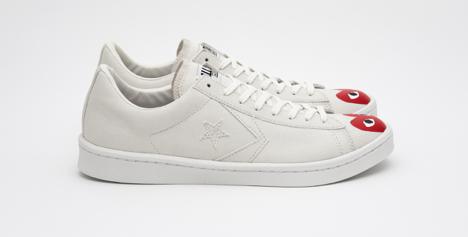 Comme des Garçons Play воссоединился с Converse для новой коллаборации
