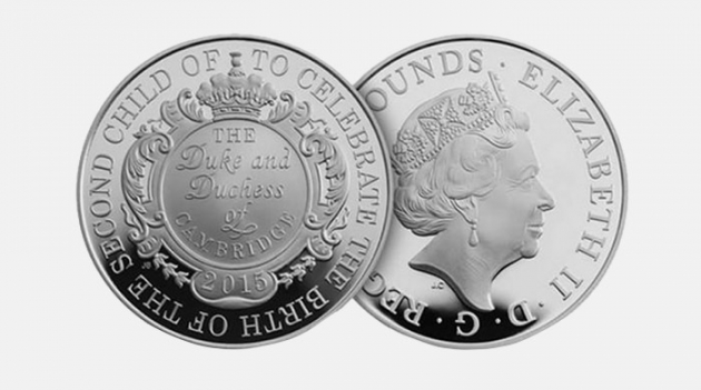 В честь принцессы Шарлотты выпустили монету