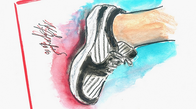 \"Персональные\" кроссовки от Карла Лагерфельда