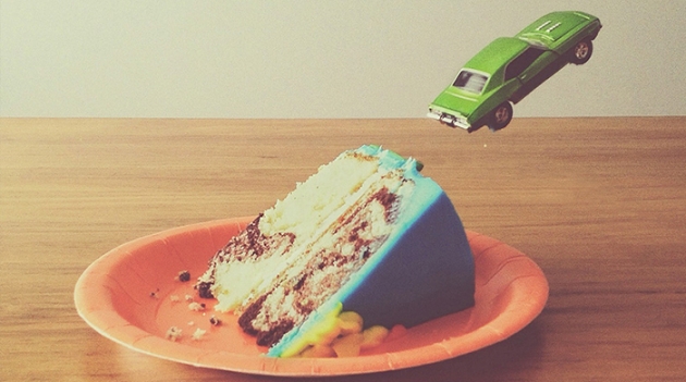 Работы Брока Дэвиса, созданные для Dismaland Бэнкси