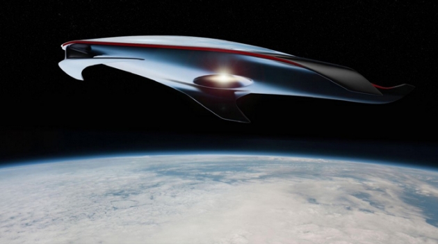Ferrari представили дизайн космического корабля