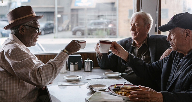 Морган Фриман и Майкл Кейн в трейлере «Уйти красиво»