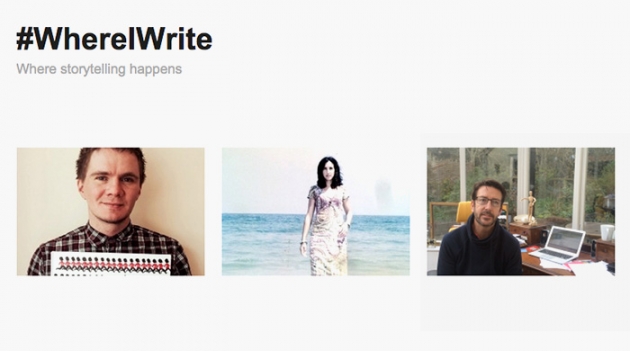 В рамках проекта WhereIWrite писатели расскажут о своей работе в прямом эфире