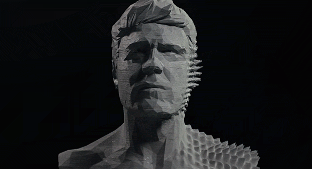 В новом клипе Дэна Салтэна вместо него спел двойник, напечатанный на 3D-принтере