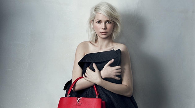 Мишель Уильямс в новой кампании сумок Louis Vuitton