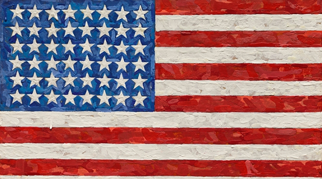 Sotheby's продают знаменитый \"Флаг\" Джаспера Джонса