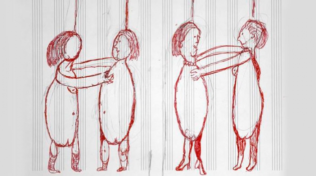 В нью-йоркской Cheim & Read подвесили работы Луизы Буржуа