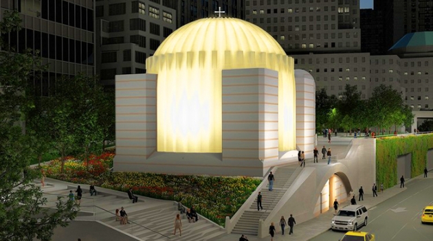 В Нью-Йорке началось строительство церкви по проекту Сантьяго Калатравы