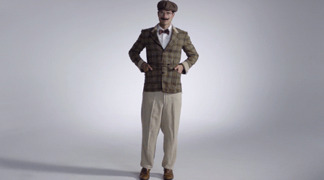 100 лет мужской моды — за три минуты