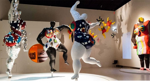 Ники де Сен-Фалль в Музее Гуггенхайма в Бильбао