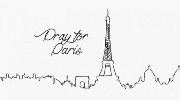 Картинки людей по всему миру в поддержку трагедии в Париже