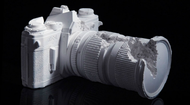 Даниэль Аршам создал серию скульптур-фотокамер