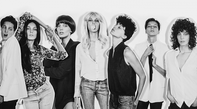 Дарья Вербова в рекламной кампании Equipment