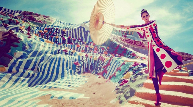 Пустыня расцветает в новой съемке Numéro China