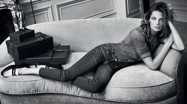 Дарья Вербова в осенней рекламной кампании Net-a-Porter