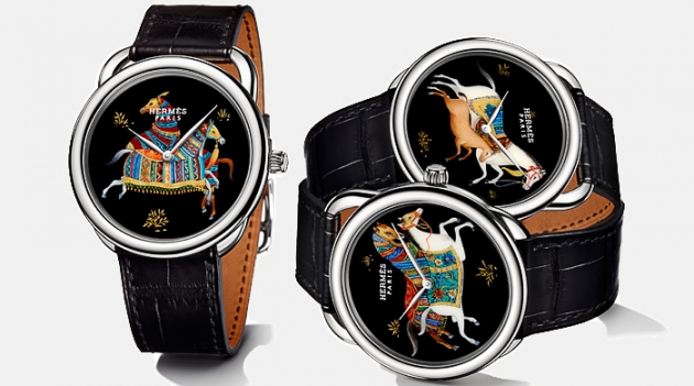 Лимитированная часовая коллекция Hermès Arceau Cheval d’Orient