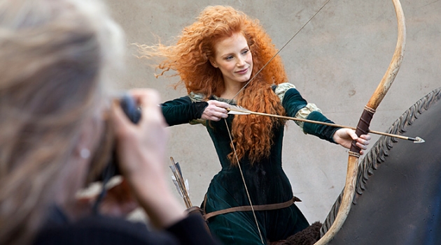 Энни Лейбовиц запечатлела Джессику Честейн в образе Disney