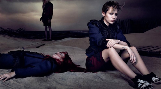 Майли Сайрус в весенней рекламной кампании Marc Jacobs: первый взгляд