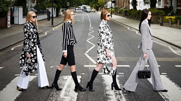 Ральф Лорен привел моделей на \"Эбби-Роуд\"