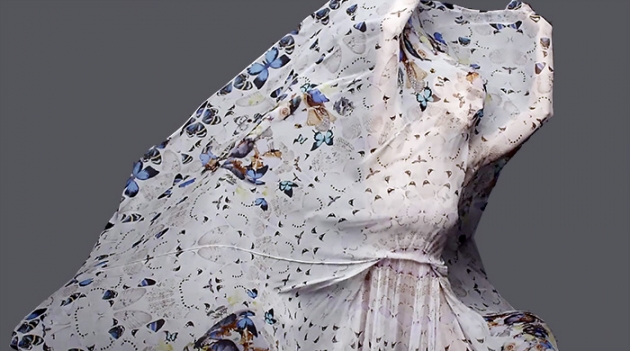 Совместная линейка платков Alexander McQueen и Дэмиена Херста