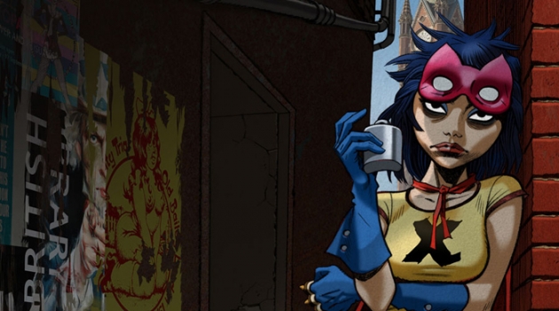 Основатель группы Gorillaz примет участие в выставке комиксов