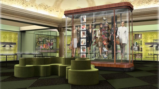 В Harrods открылась выставка Prada