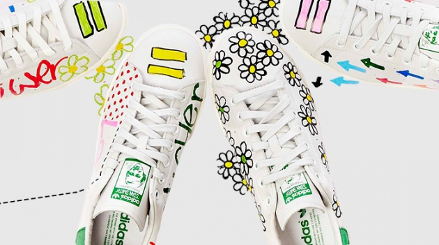 Кеды ручной работы от Фаррелла Уильямса выставлены на продажу