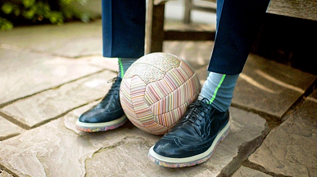 Коллекционное издание мячей от Paul Smith к чемпионату мира по футболу