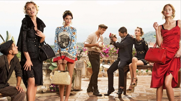 Весенняя кампании Dolce&Gabbana: первые кадры