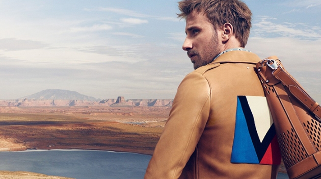 Маттиас Шонартс в мужской кампании Louis Vuitton