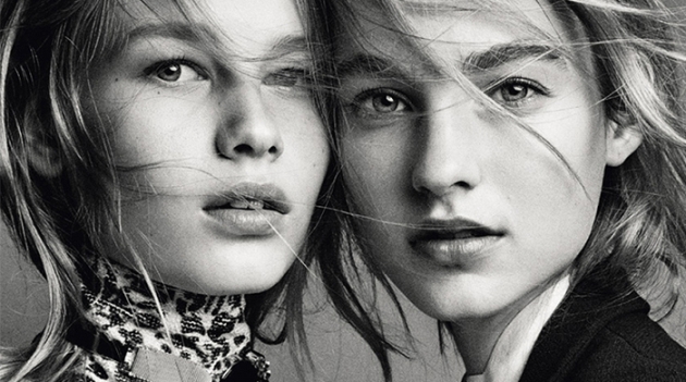 Рекламная кампания последней коллекции Рафа Симонса для Dior