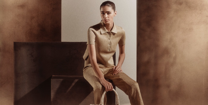 Dior представил капсулу в оттенках золота и серебра