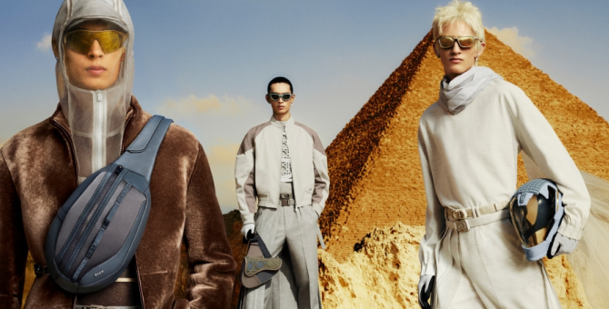 Dior снял новую кампанию в Египте