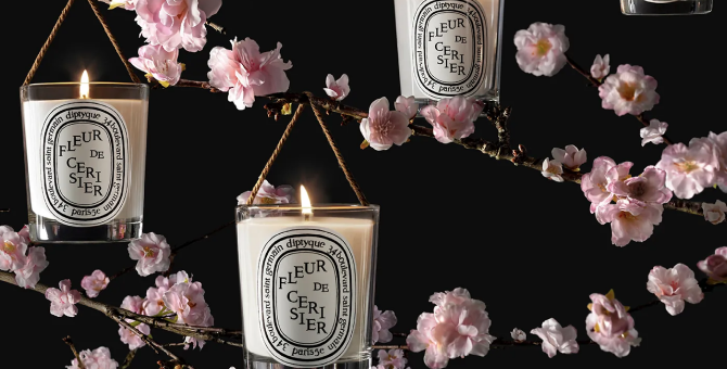 Diptyque празднует сезон цветения сакуры выпуском новой свечи