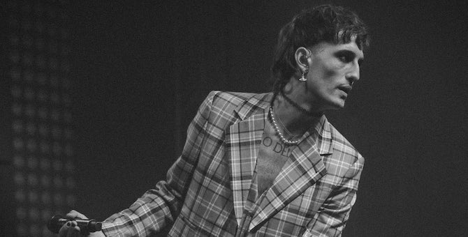 Maneskin выступили на вечеринке Cosmopolitan и Sony Music Russia в ГУМе