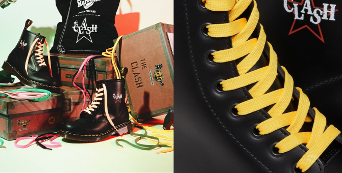 Dr. Martens показал коллаборацию с группой The Clash