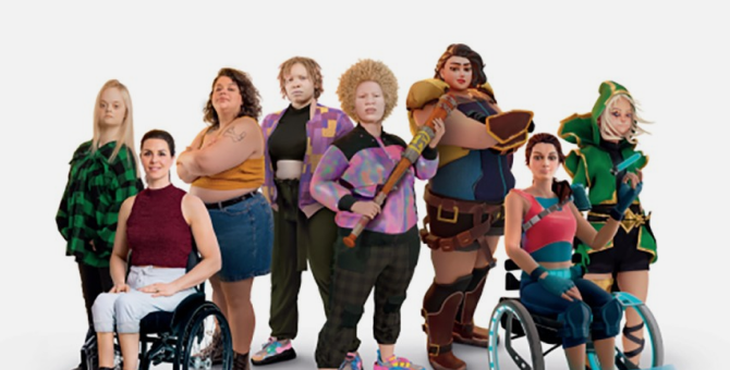 Dove запустил программу по борьбе со стереотипами о женщинах в видеоиграх