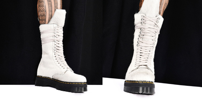 Рик Оуэнс и Dr. Martens представили новую коллаборацию