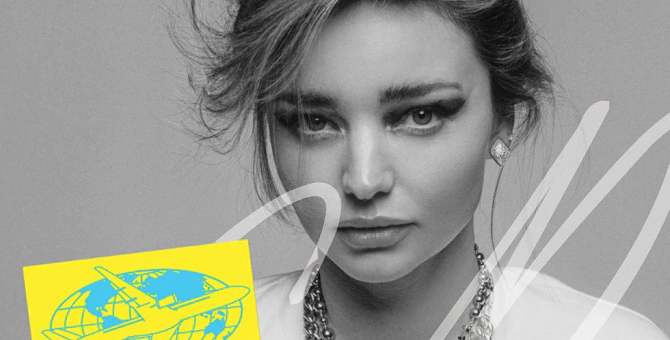 Миранда Керр снялась в образе стюардессы для CR Fashion Book Japan