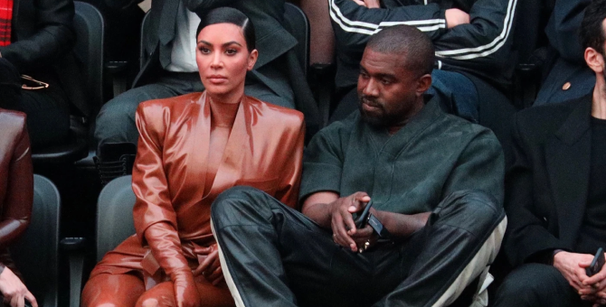 Канье Уэст прекратил связь с Ким Кардашьян